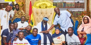 Happy FM and partners pay courtesy call on National Chief Imam following successful Salah Food Fest competition