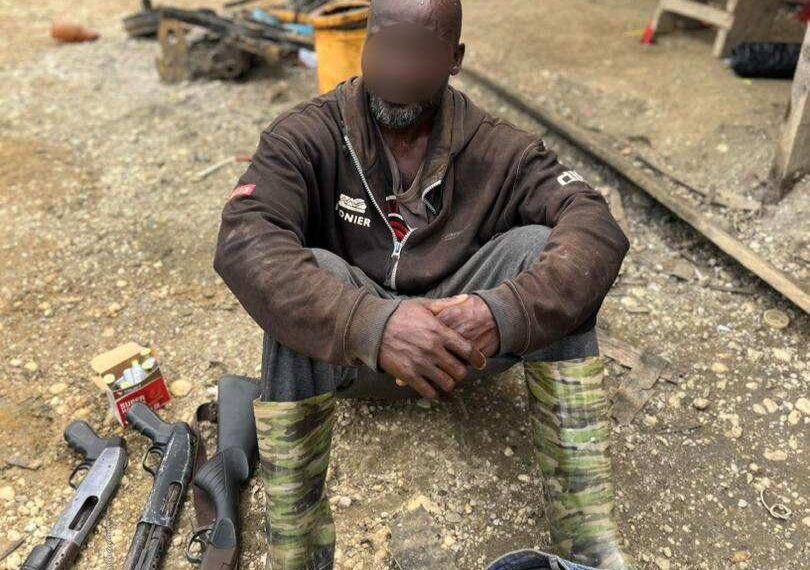 Galamsey Fight: Seven Arrested for Illegal Mining in Upper Denkyira West