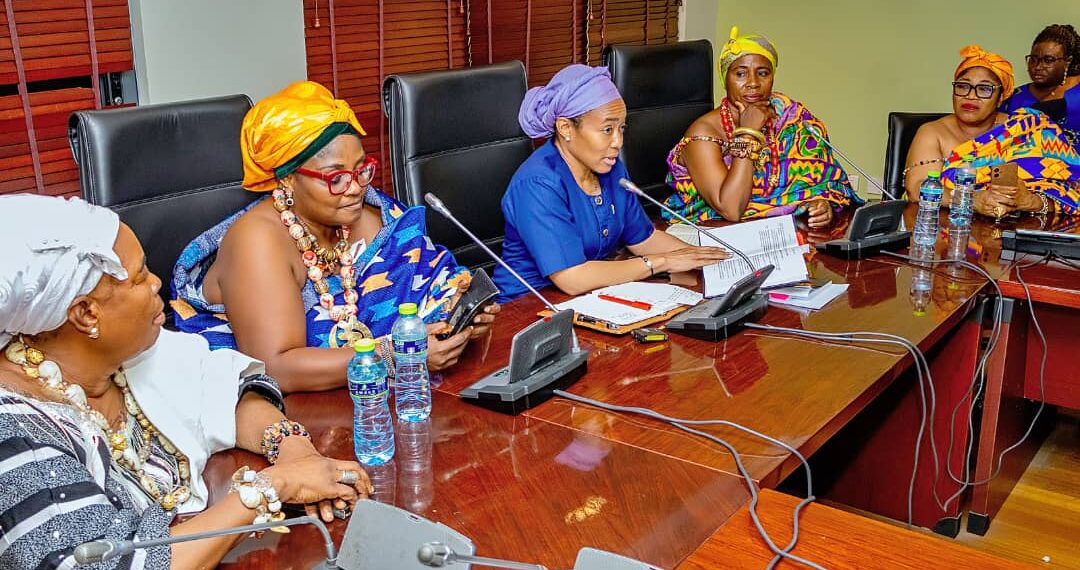 The All Region Queenmothers Association Ghana Raise Security And Cultural Concerns In Courtesy Call On Dr. Zanetor Agyeman-Rawlings