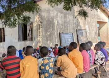 North Tongu: Korsive Residents Appeal to Okudjeto Ablakwa as Pupils Study Under Trees