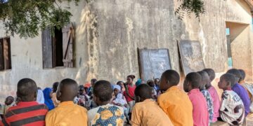 North Tongu: Korsive Residents Appeal to Okudjeto Ablakwa as Pupils Study Under Trees