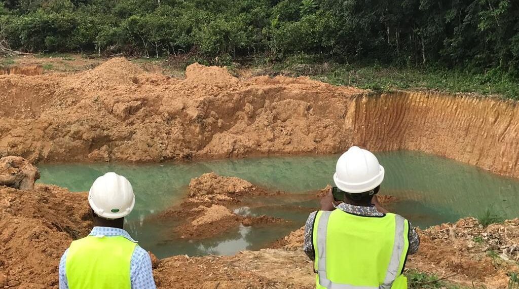 Upper Denkyira West Small Scale Miners Association Executives pledge to reclaim abandoned pits