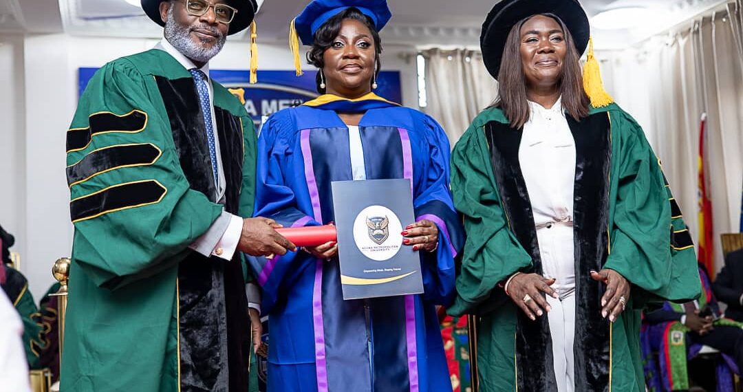 Telecel Ghana CEO conferred with honorary doctorate in science for trailblazing impact