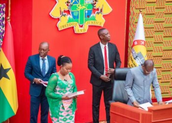 Parliament Swears In Ewurabena Aubynn as Ablekuma North MP