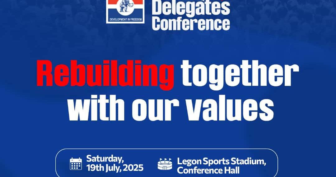 NPP's 2025 National Delegates Conference begins at Legon Sports Stadium