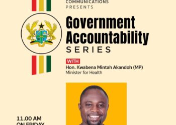 Health Minister to address Nation in Government Accountability Series today