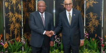 Singapore’s President commends Mahama’s Leadership as Ghana deepens ties with Asia