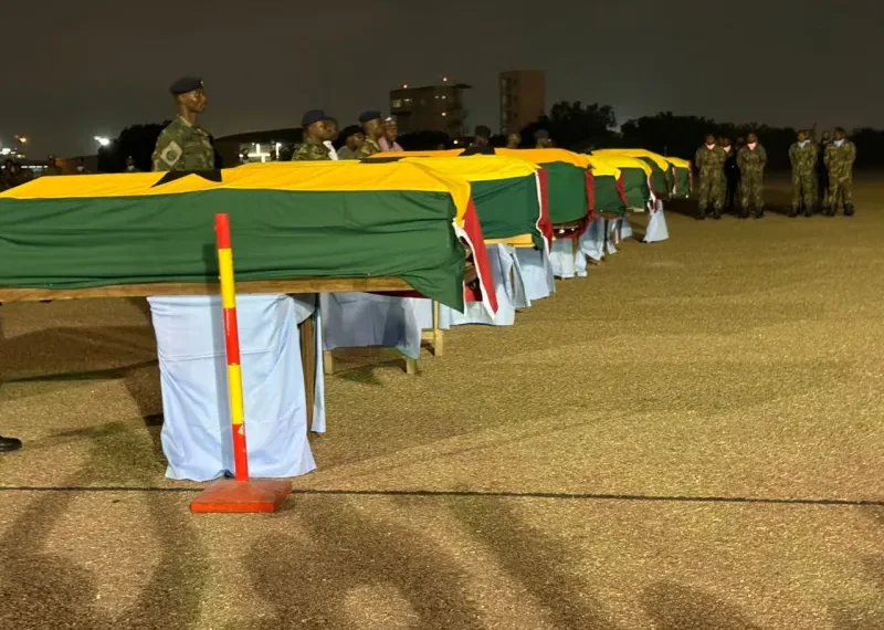 Bodies of Z-9 helicopter crash victims transferred to 37 military hospital- GAF