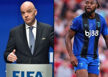 FIFA President Infantino reacts to racist attacks on Ghana’s Antoine Semenyo
