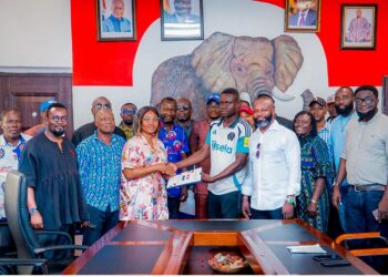 Party Youth Executives pick flagbearer forms for Bryan Acheampong