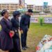Nana Konadu Agyeman-Rawlings Lays Wreath In Memory Of Eight Helicopter Crash Victims