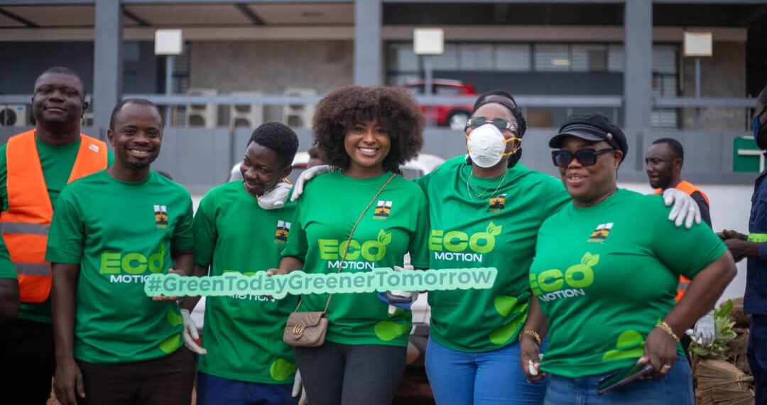 GNPC Clean Up Meridian-Harbor Road in Environmental Drive