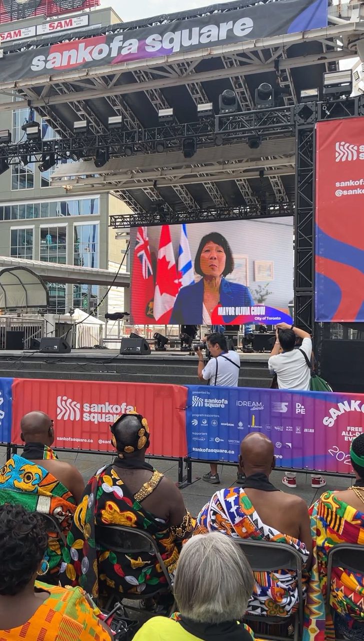 Ghana Tourism Authoriry: Ghana, Toronto Celebrate Opening of 'Sankofa Square'