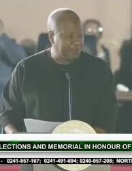 Helicopter Crash: Prez Mahama urges nation to find hope in victims’ legacy