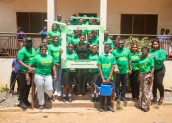 GNPC deepens commitment to sustainability with Tree Planting Exercise and ECO Club in schools