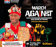 NPP holds “Yɛn Suro Ahunahuna” protest against alleged misuse of justice