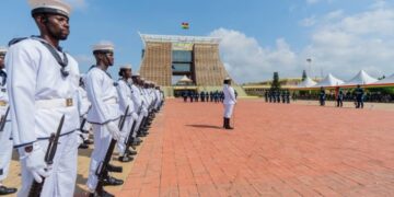 Presidency Hosts 45th Change of Guards Ceremony