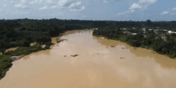 Galamsey pollution of Ayensu river poses health crisis in Akyem Nyanoa