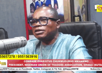 NUTAG President urges calm, dialogue over Nigerian traders’ shop closures in Ghana