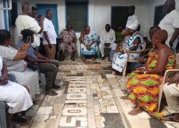 ‘La Shikitele gives ngorwala in the Clan Houses of Nmati Abonase’