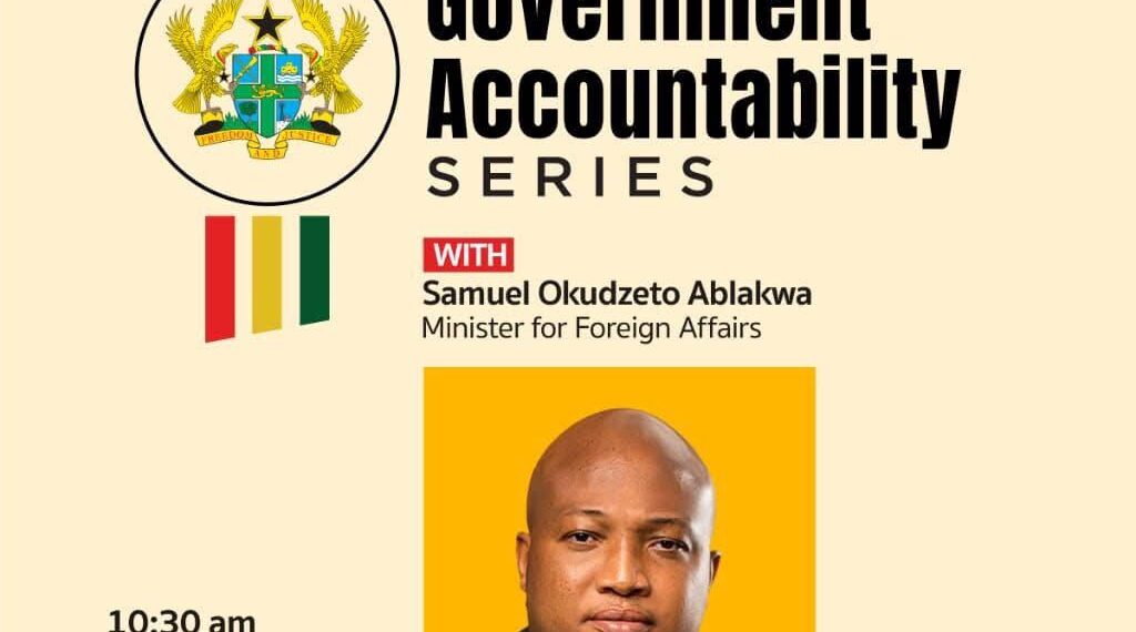 Government Accountability Series returns with Foreign Affairs Minister on Monday, September 15