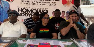 Dr. Zanetor Agyeman-Rawlings champions sports development at Homowo Bodyfest ‘25 in Osu