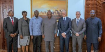 New Tullow CEO meets Ghana President