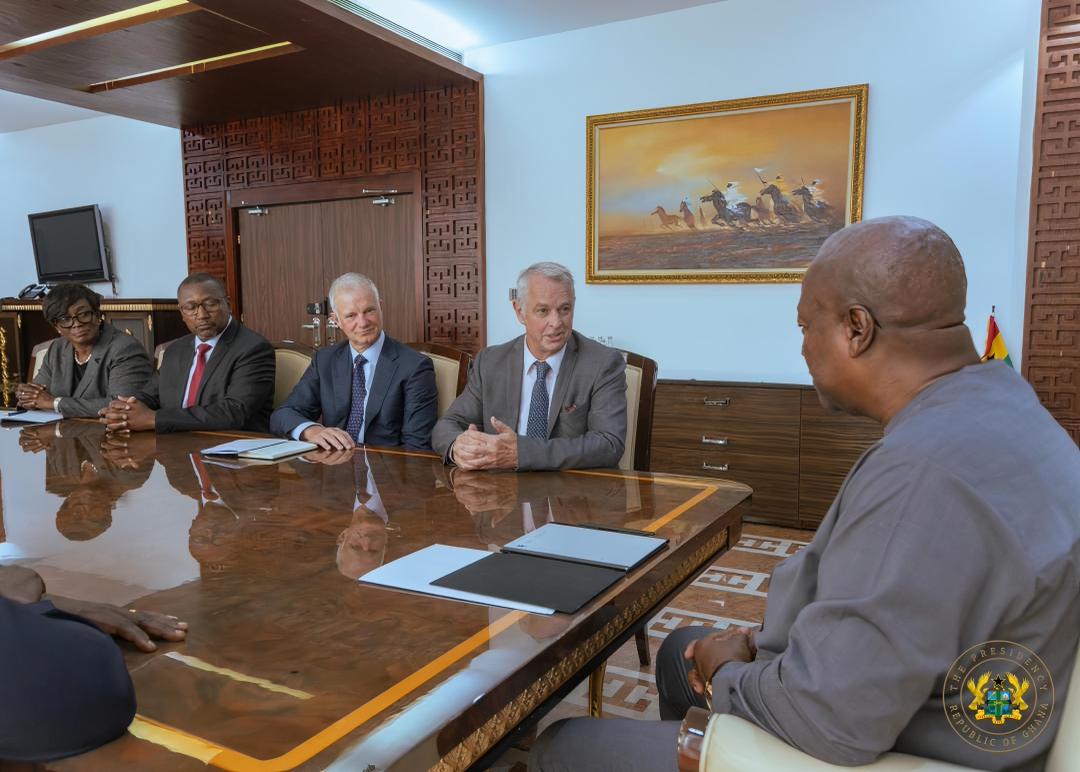 New Tullow CEO meets Ghana President