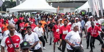 Minister of Labour, Jobs, and Employment applauds GMA/Japan Motors for championing healthy living at 15th Corporate Run