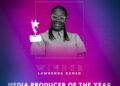 Happy FM’s Lawrenda Danso crowned ‘Media Producer of the Year’ at 2025 Ghana Entertainment Awards-USA