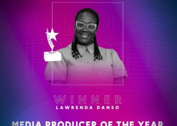 Happy FM’s Lawrenda Danso crowned ‘Media Producer of the Year’ at 2025 Ghana Entertainment Awards-USA