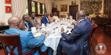 Akufo-Addo Hosts NPP Presidential Aspirants for Unity Breakfast Meeting