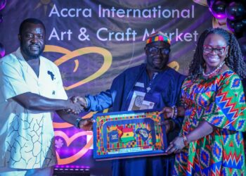 Kofi Atta Kakra Kusi Honoured For Outstanding Support To The International Edition Of Accra Arts And Craft Market, 2025