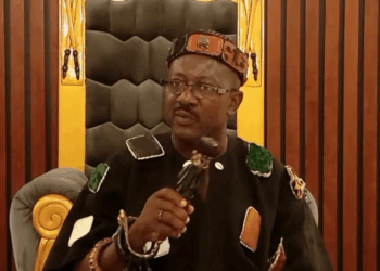 Kwahumanhene embarks on surprise visit to illegal mining sites in Kwahu