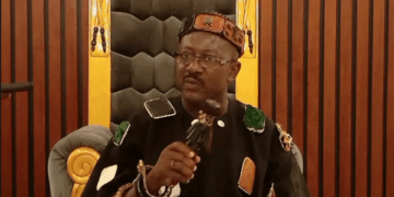 Kwahumanhene embarks on surprise visit to illegal mining sites in Kwahu