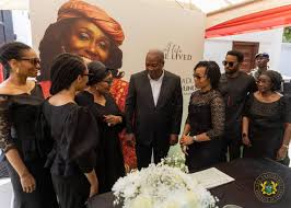 President Mahama Visits Family of Late Former First Lady Nana Konadu Agyeman-Rawlings, Expresses Deep Condolences
