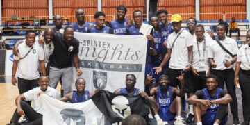 Spintex Knights make history again — Ghana’s Champions qualify for Elite 16 of the Road to BAL 2026