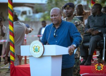 President Mahama breaks ground for Cape Coast–Takoradi dual carriageway project
