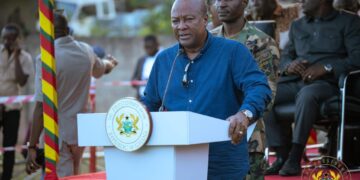 President Mahama breaks ground for Cape Coast–Takoradi dual carriageway project