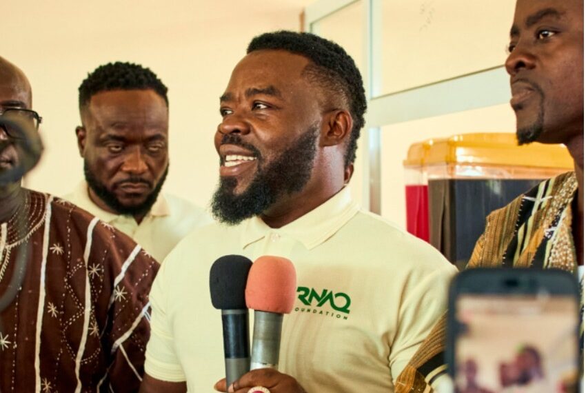 Ghanaian business mogul RNAQ expands food security mission efforts with three new food banks