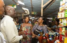Finance Minister inspects abandoned Takoradi Market Circle project