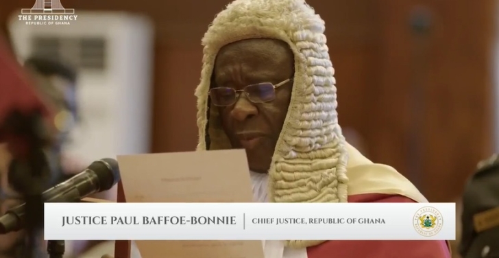 Chief Justice Paul Baffoe-Bonnie' Pledges Integrity and Independence