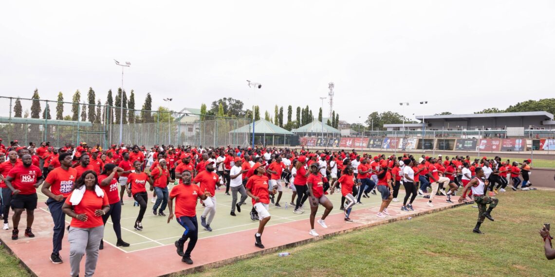 Telecel Ghana Climaxes CARE & Wellbeing Month Nationwide with Fitness Fusion