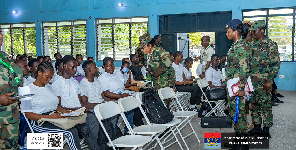 GAF wraps up first phase of 2025/2026 recruitment exercise