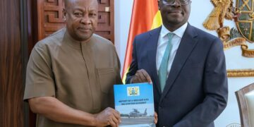 President Mahama receives findings from investigative committee on Adansi helicopter crash