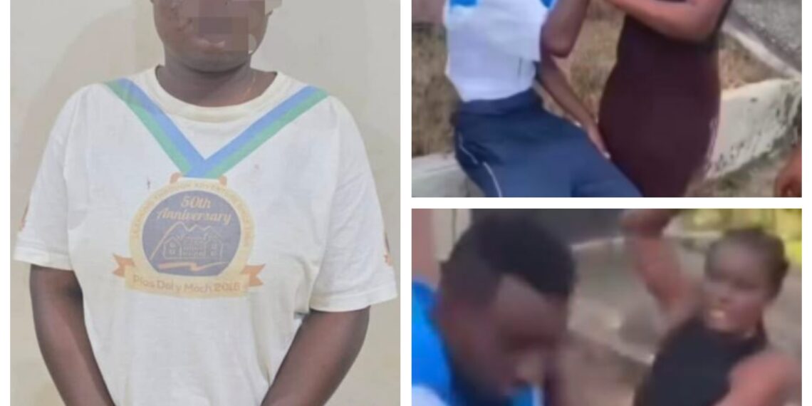 Police arrest woman in viral assault video