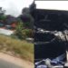 Wesley Grammar School bus burns at Kasoa Tollbooth; All students escape unharmed