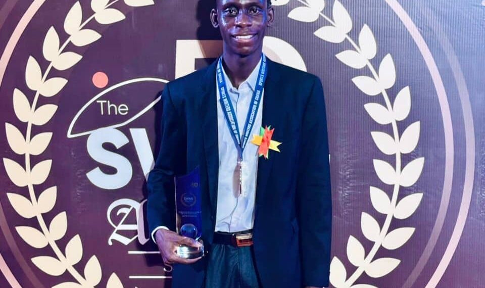 James Marfo grabs SWAG Table Tennis player of the Year Award