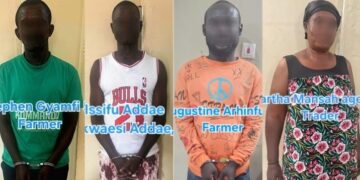 Police arrest four over murder of Akwamuhene in Bono East Region