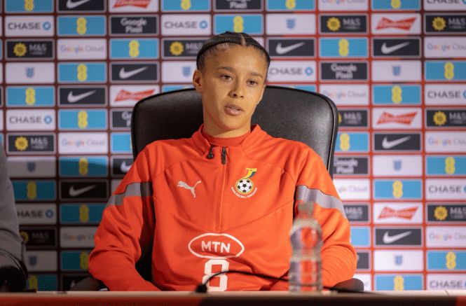 “No fear in our camp” – Black Queens Chantelle Boye-Hlorkah confident ahead of England clash